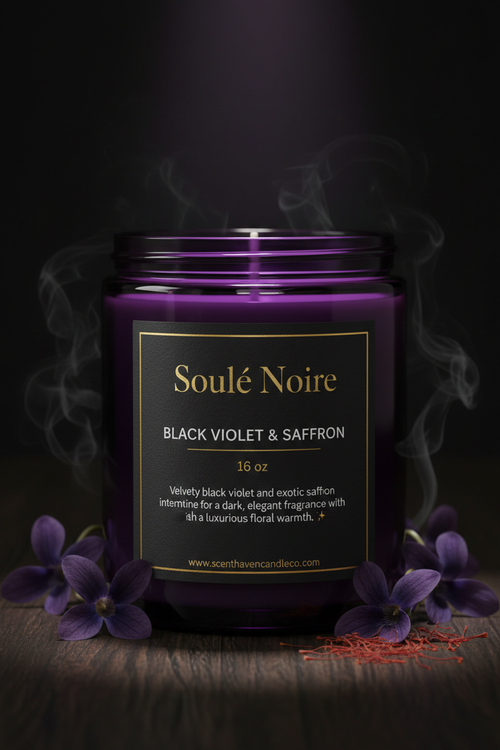 Soulé Noire Black Violet & Saffron