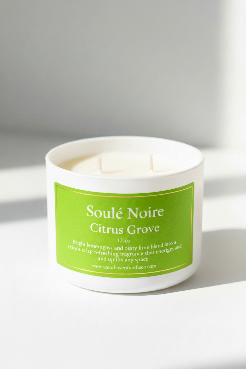 Soulé Noire Citrus Grove Lime Green Label