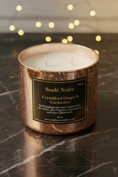 Soulé Noire Crystallized Ginger & Cardamom Clean Background